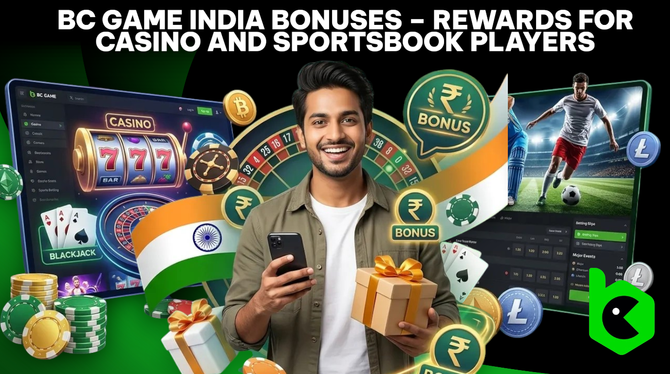 BC Game Rewards India – Casino & Sportsbook Bonuses